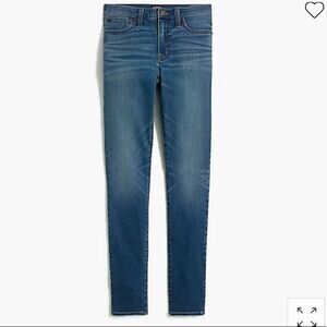 J. Crew Factory Petite 9" high-rise skinny jean in signature stretch Item AW380*